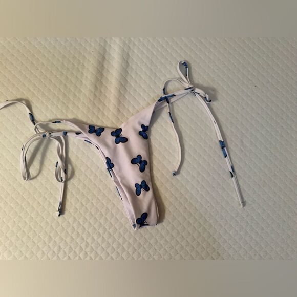 Butterfly bikini bottom with ties - Picture 1 of 5
